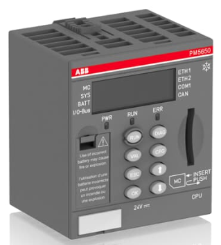 ABB AC500 Extreme Temperature PM5650-2ETH-XC CPU