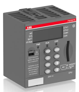 ABB AC500 Extreme Temperature PM5675-2ETH-XC CPU