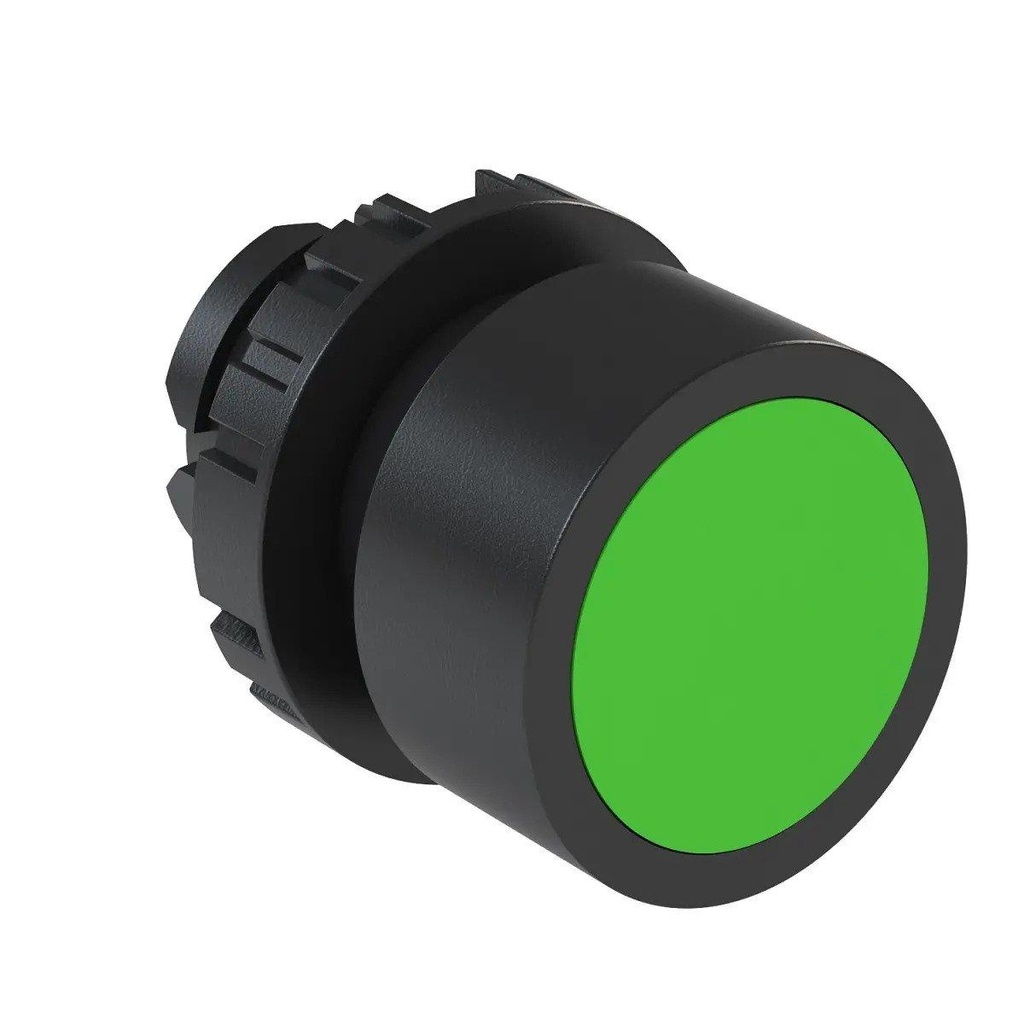 WEG 22mm Green Flush Pushbutton