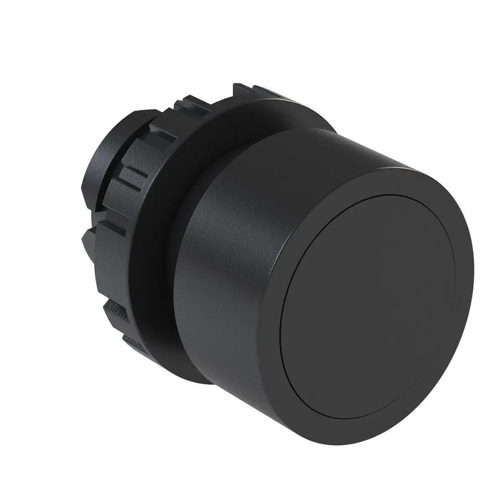 WEG 22mm Black Flush Pushbutton