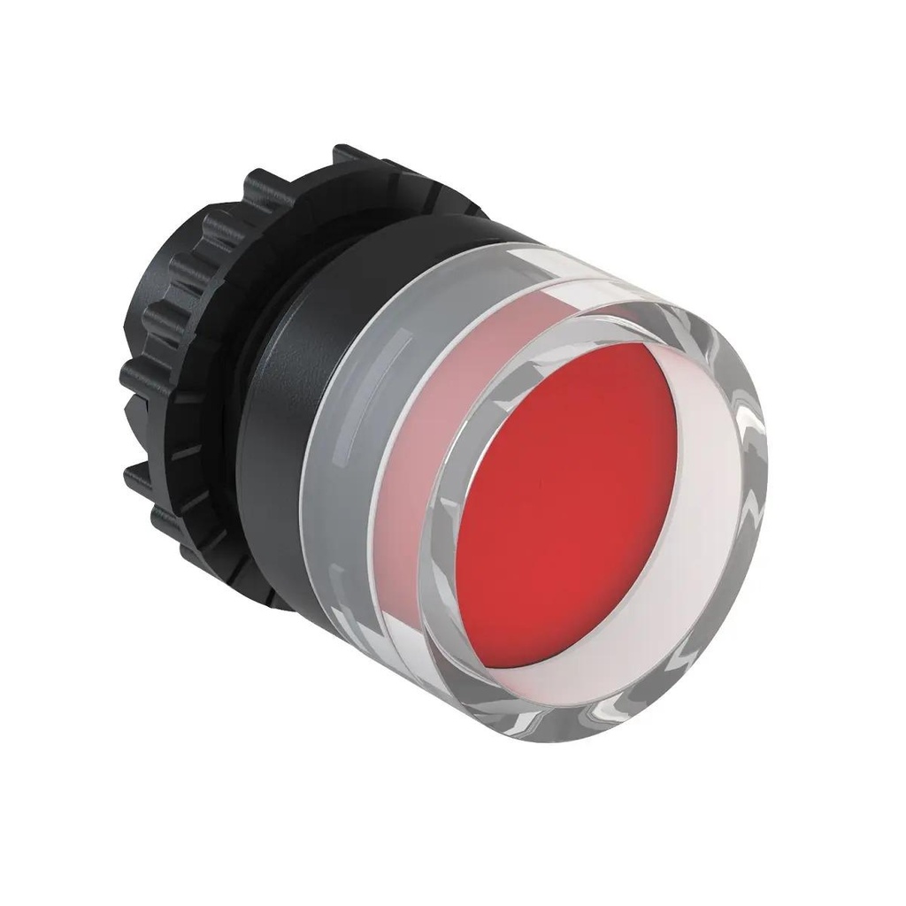 WEG 22mm Recessed Red Flush Pushbutton