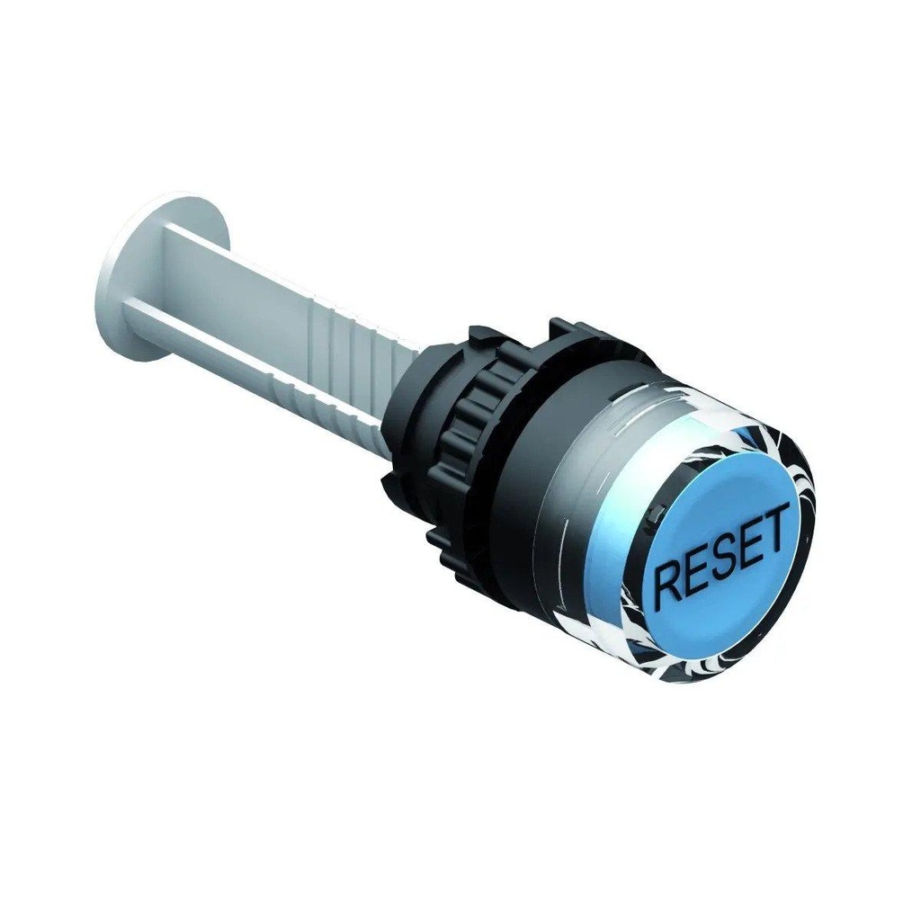 WEG Blue Reset Pushbutton with Shaft