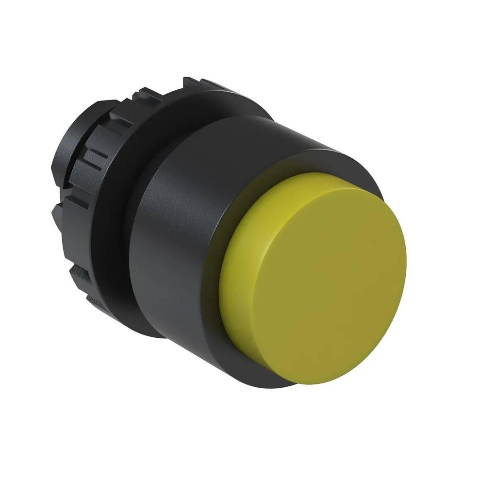 WEG 22mm Extended Yellow Pushbutton