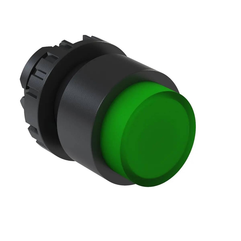 WEG 22mm Illuminated Extended Green Pushbutton