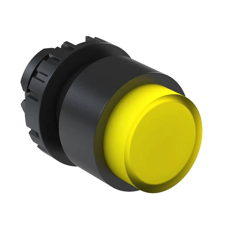 WEG 22mm Illuminated Extended Yellow Pushbutton