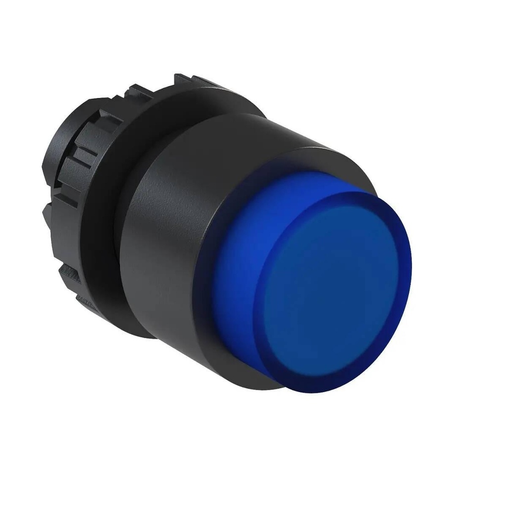 WEG 22mm Illuminated Extended Blue Pushbutton