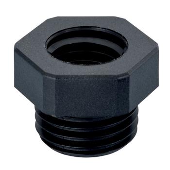 Reducer- Black Nylon- 1/2"NPT to 3/8"NPT