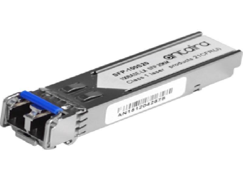 Antaira 100 Mpbs Fiiber SFP Transceiver, Single-Mode 20km / LC / 1310nm, 0º~70ºC