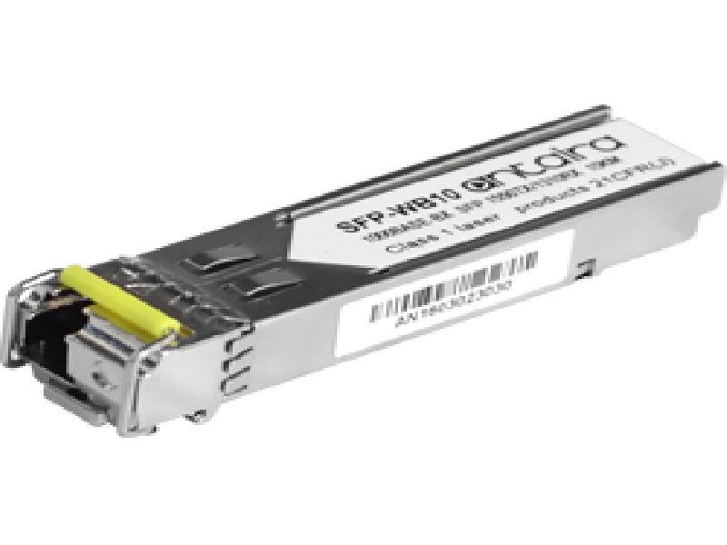 Antaira 1 Gigabit Fiber SFP Transceiver WDM-B, SM/LC/10km/11.0dB/TX:1550nm RX:1310nm, 0º~70ºC