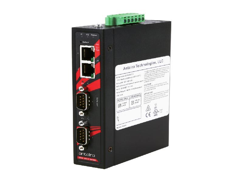 Antaira Industrial Modbus TCP to 2 port Serial (232,422,485) RTU/ASCII Gateway