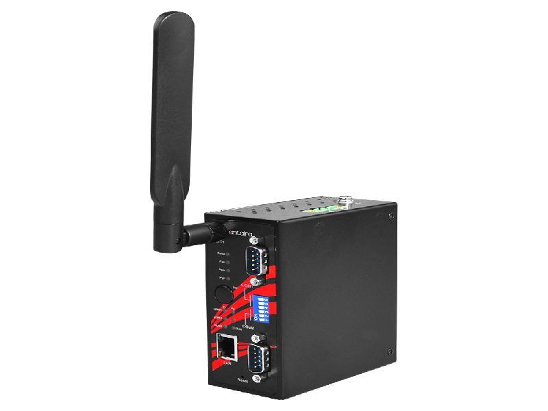 Antaira 2-Port (RS232/422/485) Industrial Wireless Serial Device Server no Power Supply