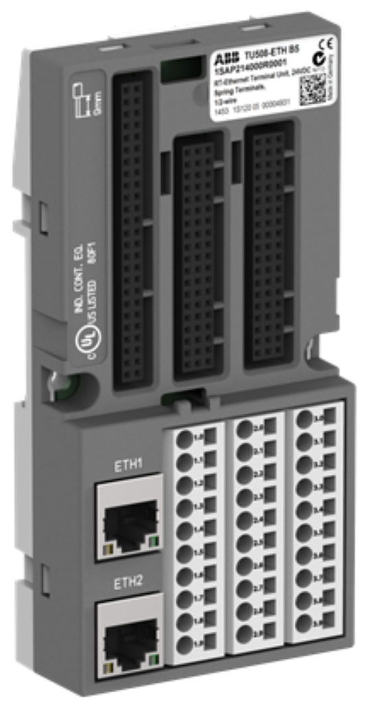 ABB AC500 Comm Card TU508-ETH Terminal Unit