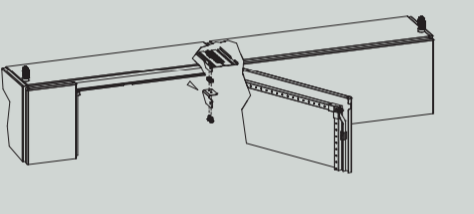 Haewa Modular Freestanding Cabinet Left Side Slave Slide Bar Actuator