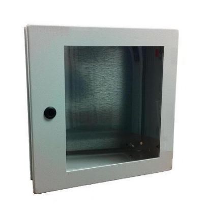 Haewa Single Door Wall Mount Enclosure without Back Pan with Window