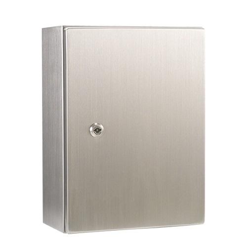 Haewa Single Door Wall Mount Stainless Enclosure without Back Pan