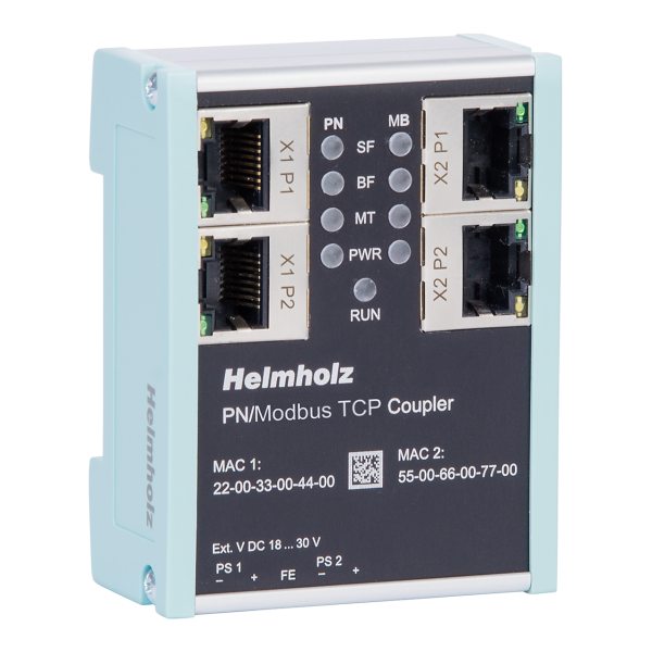 Helmholz Profinet to Modbus TCP Coupler 