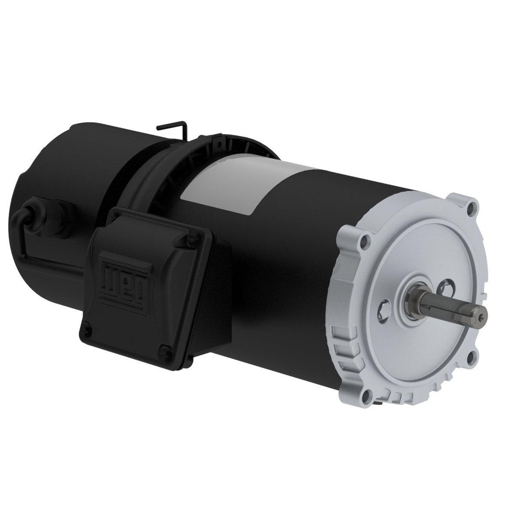 WEG 0.25 HP 1800 RPM 208-230/460V TEFC W56C Frame