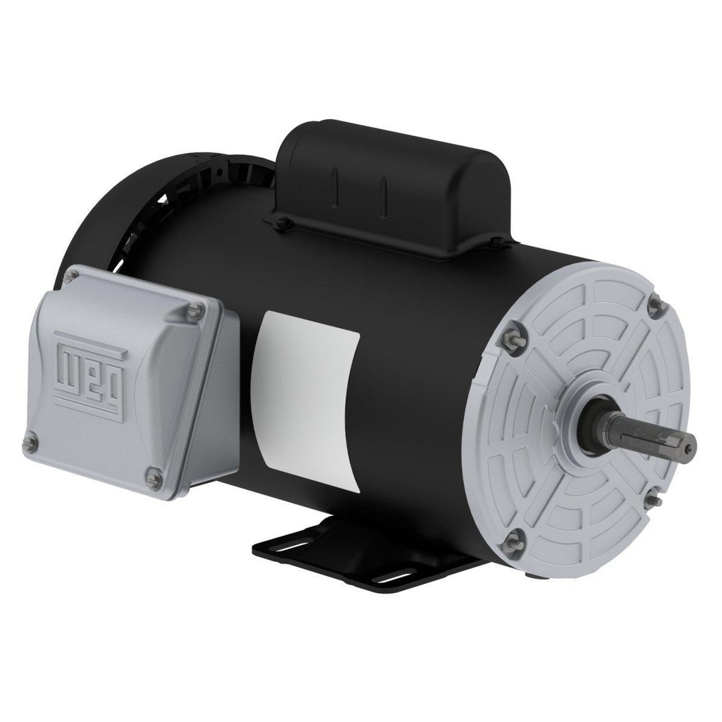 WEG 0.75 HP 1800 RPM 115/208-230V TEFC 56 Frame