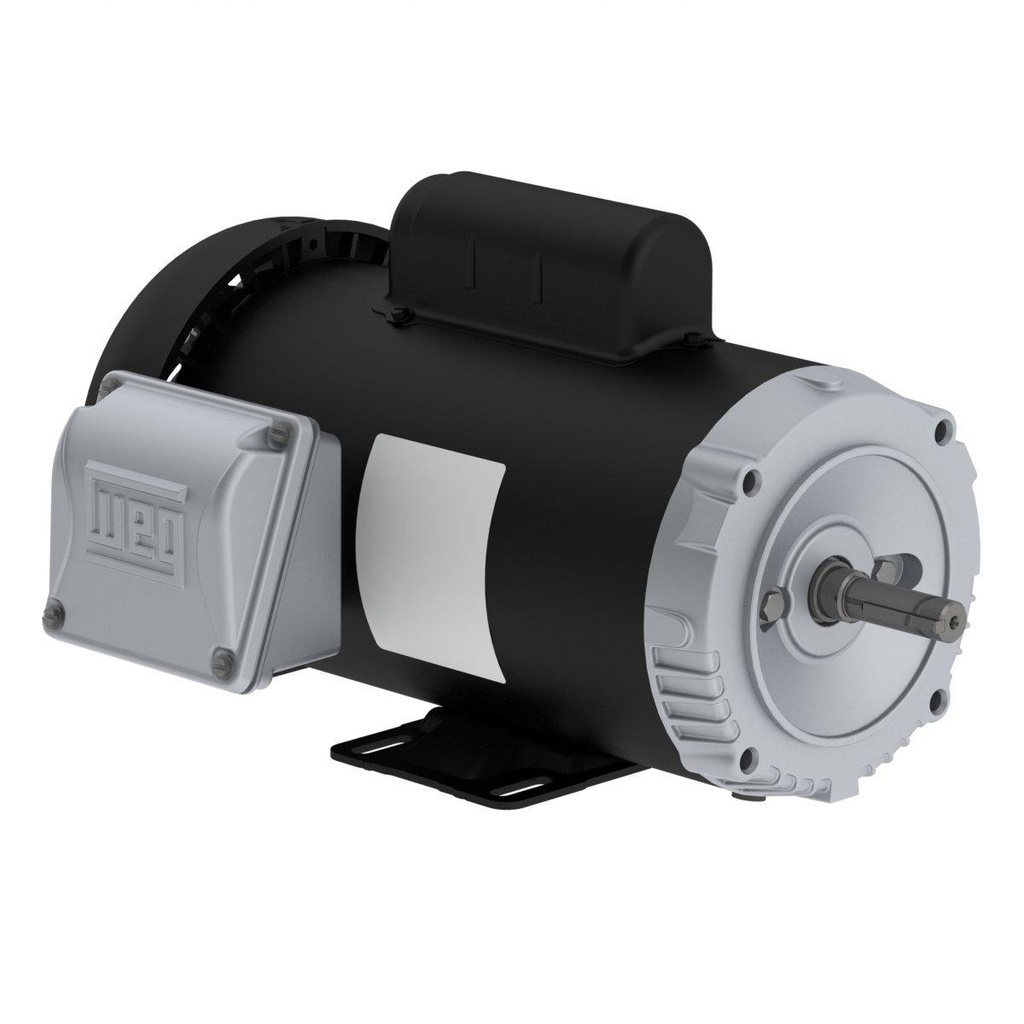 WEG 0.75 HP 1800 RPM 115/208-230V TEFC 56C Frame