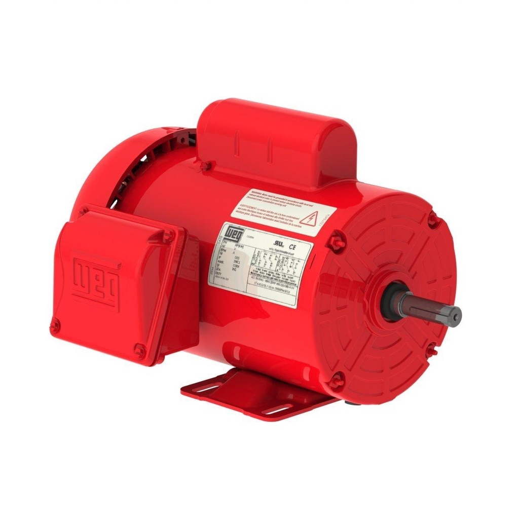 WEG 1 HP 1800 RPM 115/230V TEFC 56 Frame