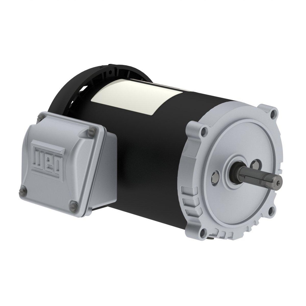 WEG 1 HP 3600 RPM 230/460V TEFC W56C Frame