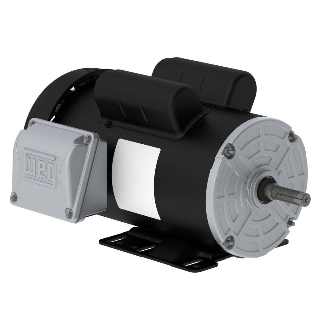 WEG 1.5 HP 1800 RPM 115/208-230V TEFC 56H Frame