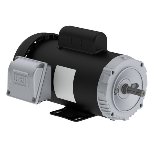 [00118ES1B56C-S] WEG 1 HP 1800 RPM 115/208-230V TEFC 56C Frame