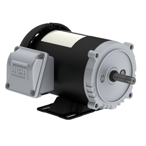 [00136ET3EW56C-S] WEG 1 HP 3600 RPM 230/460V TEFC W56C Frame