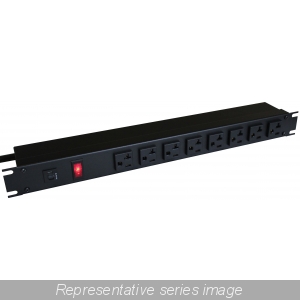 [1589H6C1BKRF] Hammond Rack Mount PDU