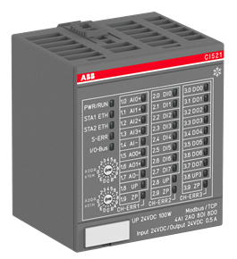 [1SAP422100R0001] ABB AC500 Modbus TCP Module Exterme Temperature CI521-MODTCP-XC