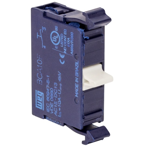 [BCA10F-CSW] WEG Contact Block 1 NO Contact Early Make