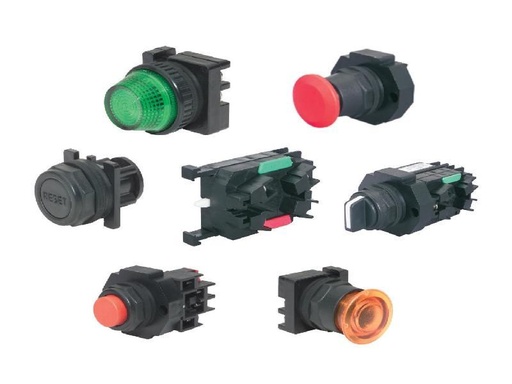 [CSW30H-BEPI2E26] WEG 30mm Hazardous Duty Illuminated E-Stop Pushbutton - Push Pull - Green - 24Vac/Vdc