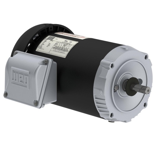 [.3336ES3EJPR56C-S] WEG 0.33 HP 3600 RPM 208-230/460V TEFC 56C Frame