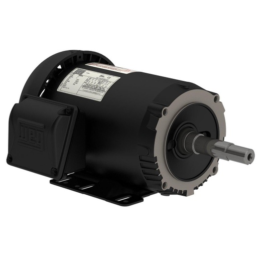 [00156ET3E143JM-SG] WEG 1.5 HP 3600 RPM 230/460V TEFC 143/5JM Frame