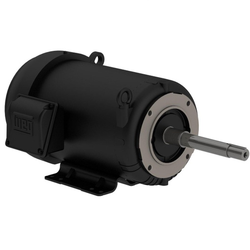 [00152ET3E182JP-S] WEG 1.5 HP 1200 RPM 230/460V TEFC 182/4JP Frame