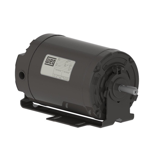 [.5018ES1BRBPFC56] WEG 0.5 HP 1800 RPM 115/208-230 V TEAO C56 Frame