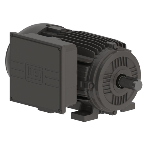 [01036ES1E215T] WEG 10 HP 3600 RPM 208-230/460 V TEFC 215T Frame