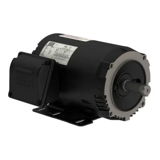 [00118OT3E143TC-S] WEG 1 HP 1800 RPM 230/460V ODP 143/5TC Frame