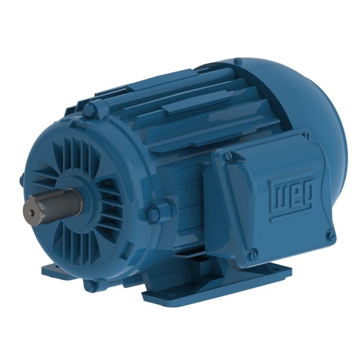 [00158ET3W90L-W22] WEG 2 HP 1800/1500 RPM 460/220-240/380-415V TEFC 90L Frame