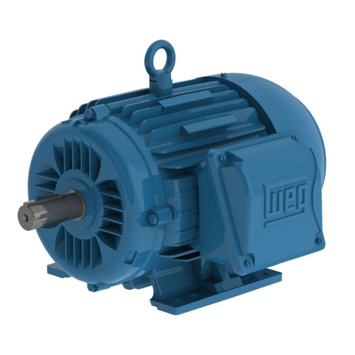 [00718ES1E215T-W22] WEG 7.5 HP 1800 RPM 208-230/460V TEFC 215T Frame