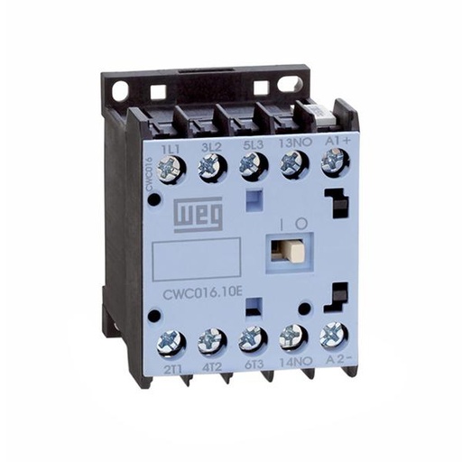 [CWC016-01-30V18] WEG MIni Contactor, 16 Amps, 110VAC 50Hz/120VAC 60Hz Coil