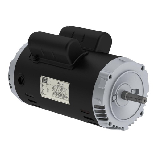 [.7536OT1BO56CFL-S] WEG 0.75 HP 3600 RPM 115/208-230V ODP 56C Frame