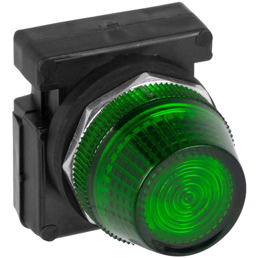 [CSW30-SD2D61] WEG 30mm Pilot Light - Green - 120Vac/Vdc