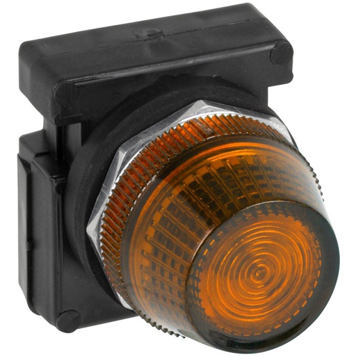 [CSW30-SD3D61] WEG 30mm Pilot Light - Yellow - 120Vac/Vdc