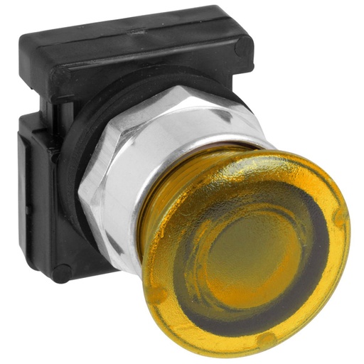 [CSW30-BCI3D61] WEG 30mm Iluminated  E-Stop Pushbutton Yellow