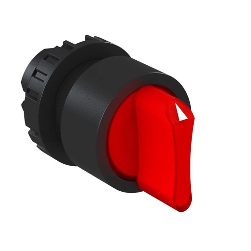 [CSW-CKI2F901 WH] WEG 22mm Red Illuminated Knob Selector Switch 2 Position Maintained