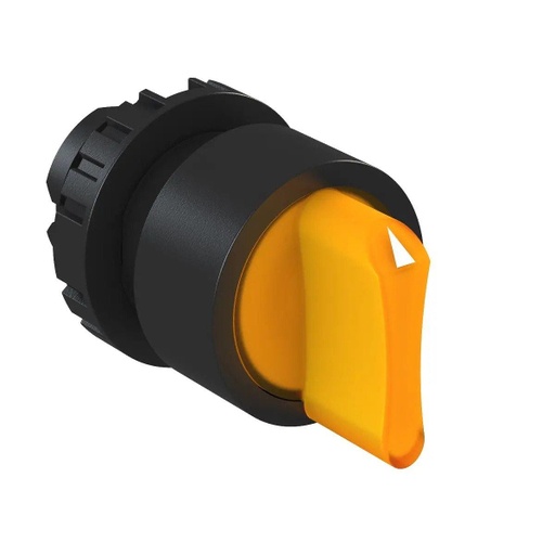 [CSW-CKI2F906 WH] WEG 22mm Orange Illuminated Knob Selector Switch 2 Position Maintained