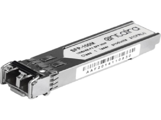 [SFP-100M] Antaira 100 Mpbs Fiber SFP Transceiver, Multi-Mode 2km / LC / 1310nm, 0º~70ºC