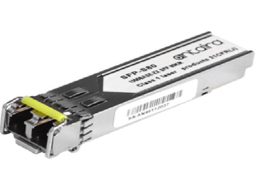 [SFP-S80] Antaira 1 Gigabit Fiber SFP Transceiver, Single-Mode 80km / LC / 1550nm, 0º~70ºC