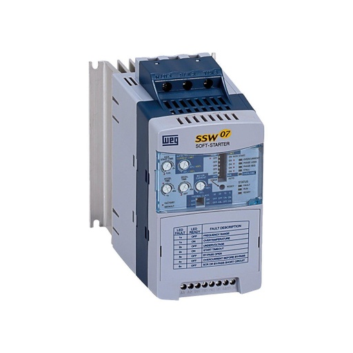 [SSW070024T5SZ] WEG 24 Amps 3 Phase Nema 1 Soft Starter